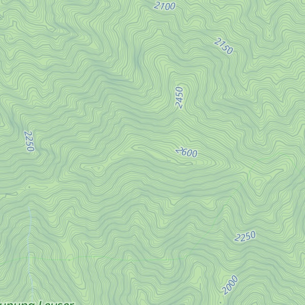 Map of Gunung Pucuk Padang