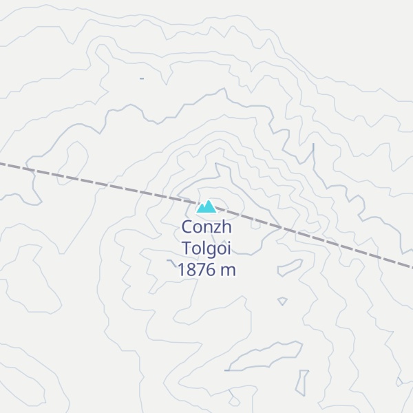 Map of Conzh Tolgoi