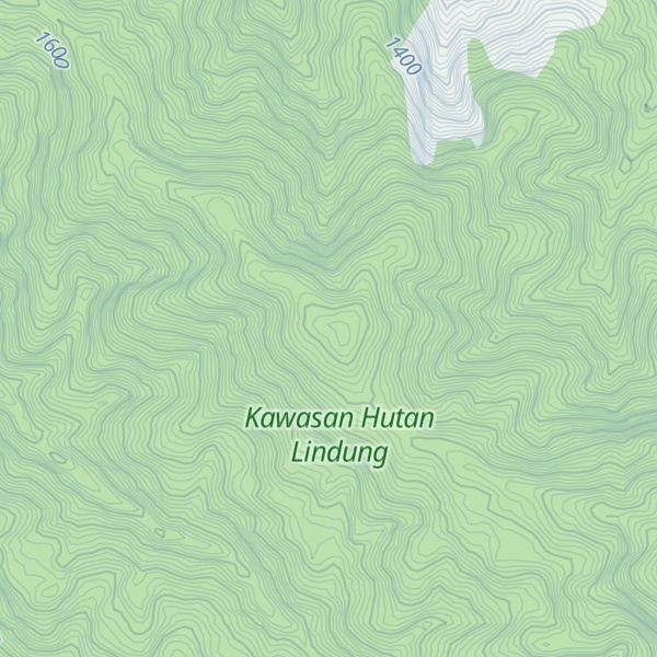 Map of Gunung Batubale