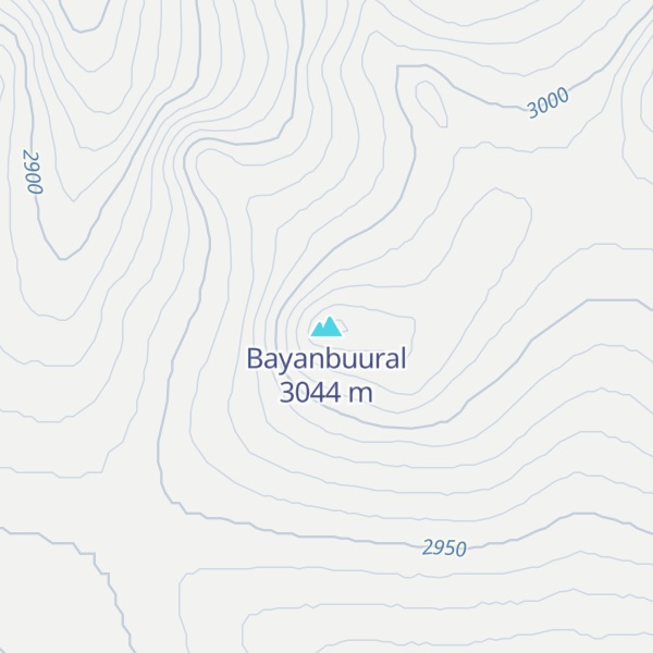 Map of Bayanbuural