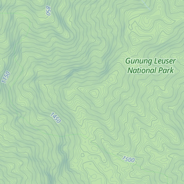 Map of Gunung Rotan