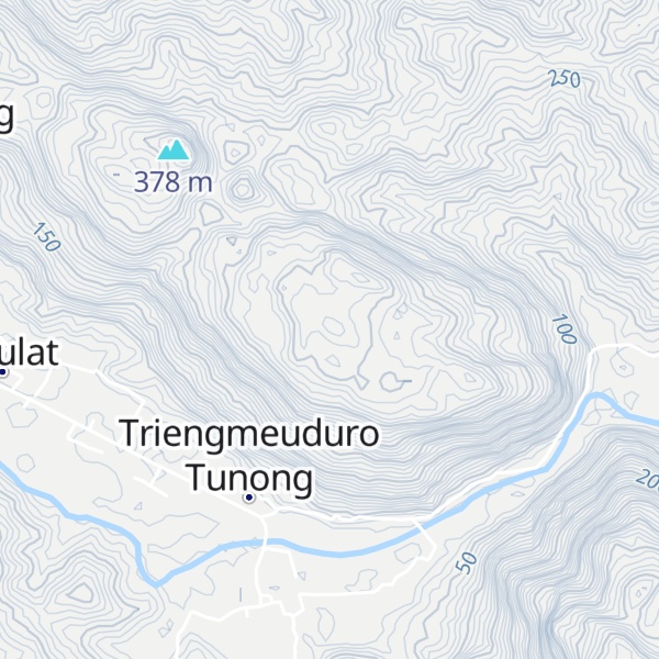 Map of Gunung Sikulat