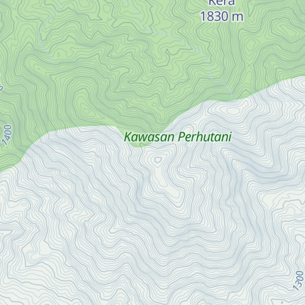 Map of Burni Rajawali