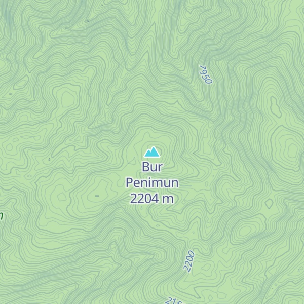 Map of Bur Penimun