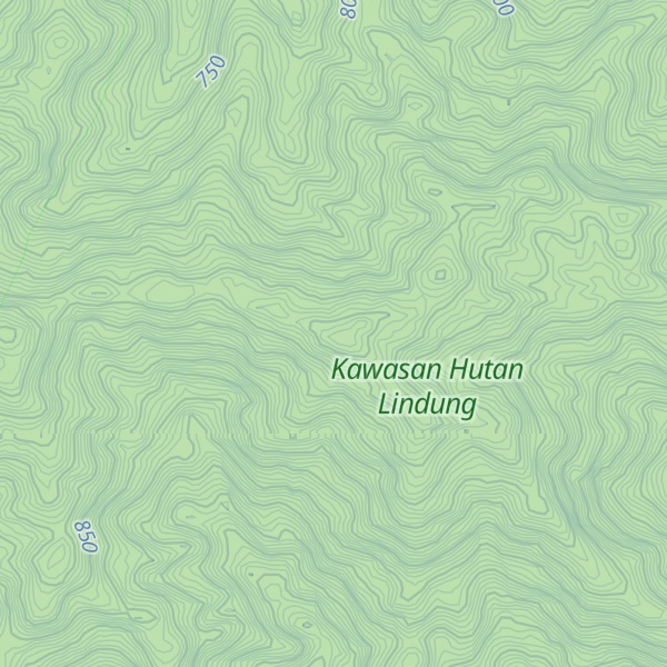 Map of Burni Loyang Kambing
