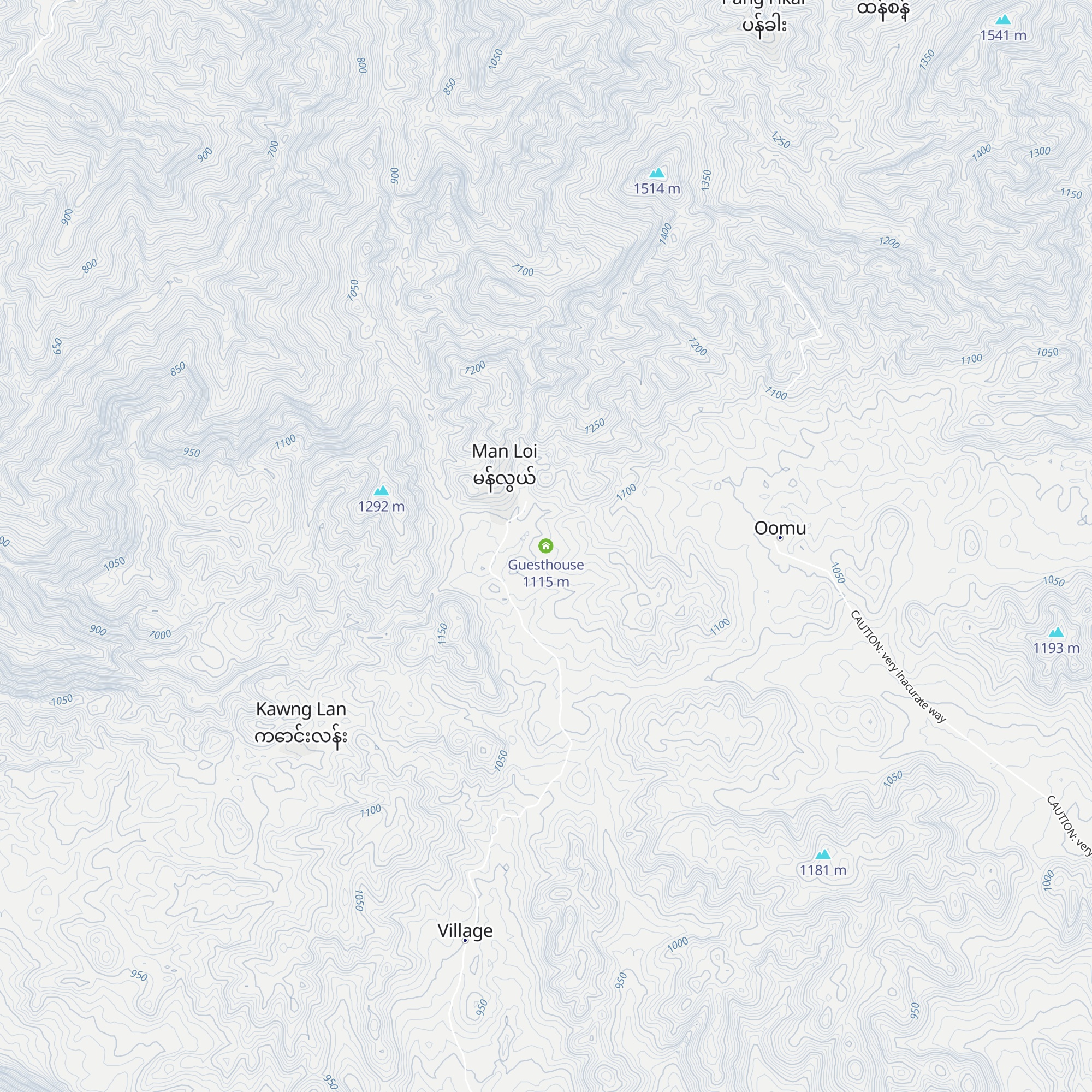 Guesthouse map