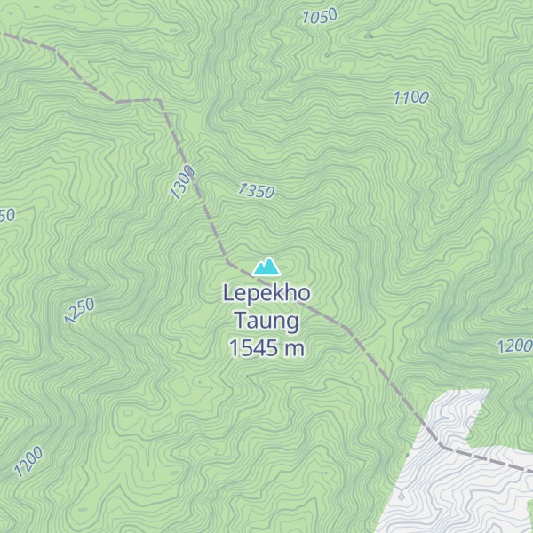 Map of Lepekho Taung
