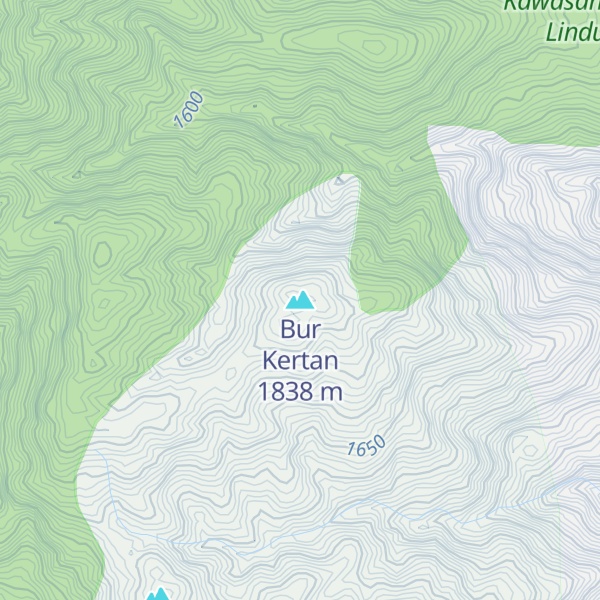 Map of Bur Kertan