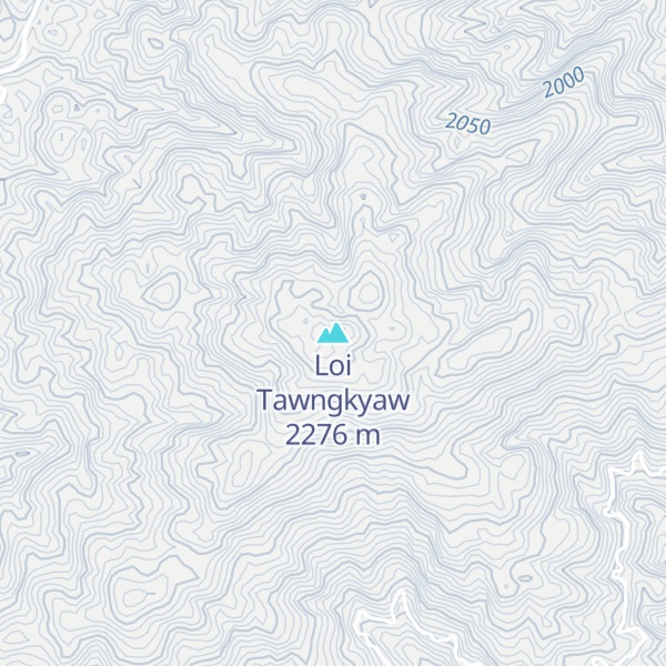 Map of Loi Tawngkyaw