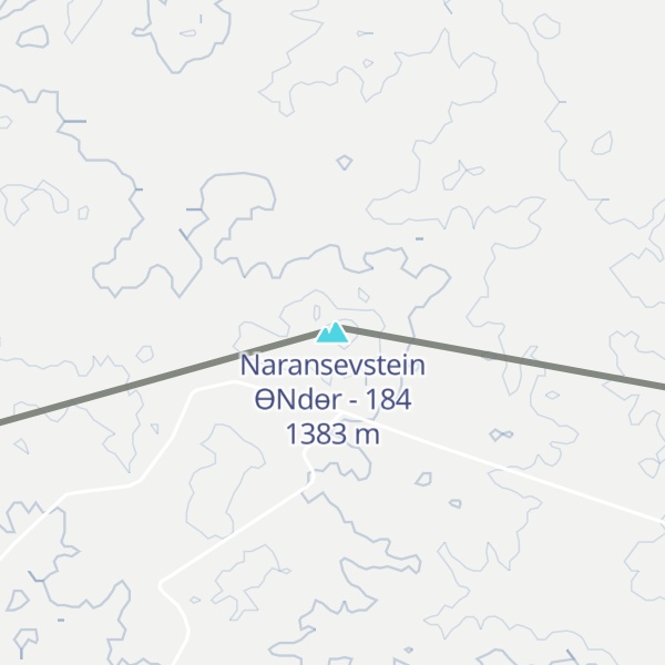 Map of Naransevstein ӨNdөr - 184