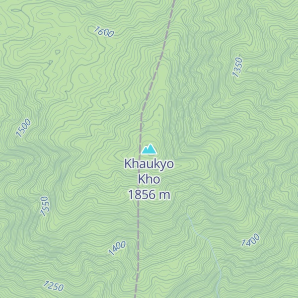 Map of Khaukyo Kho