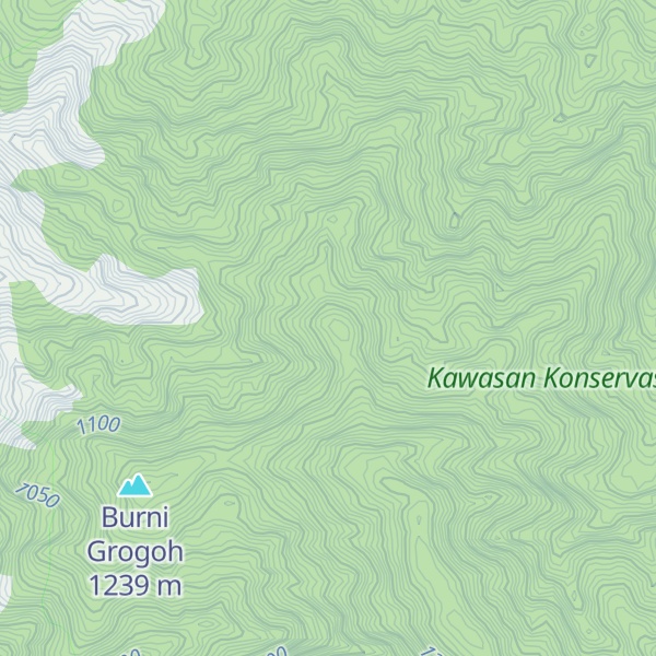 Map of Burni Ujung Sunti