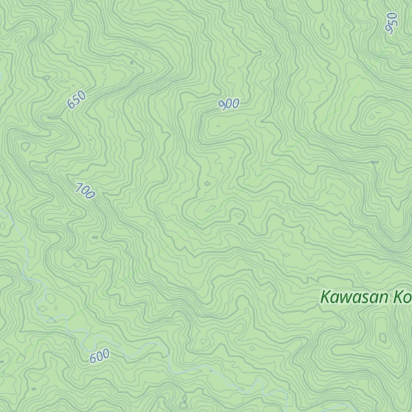 Map of Burni Genting Bubudi
