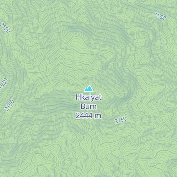 Map of Hkaiyat Bum