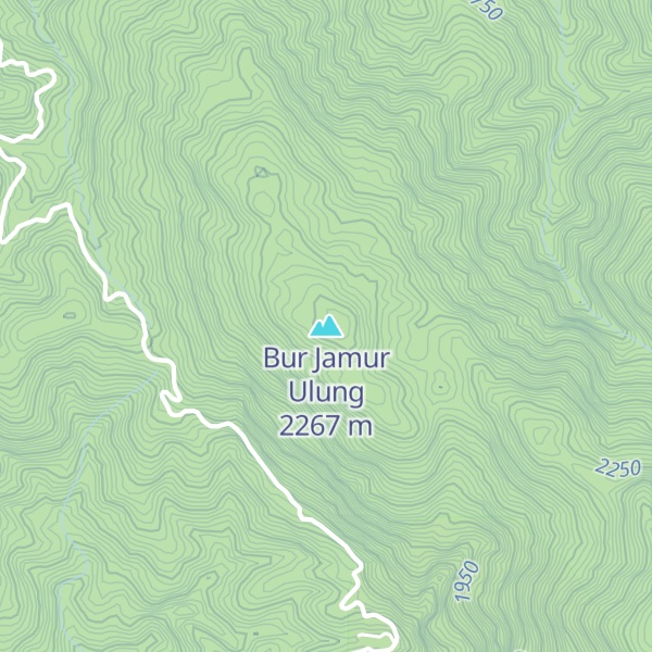 Map of Bur Jamur Ulung