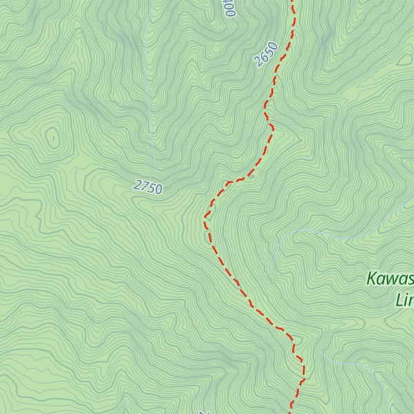 Map of Gunung Pucuk Angkasan
