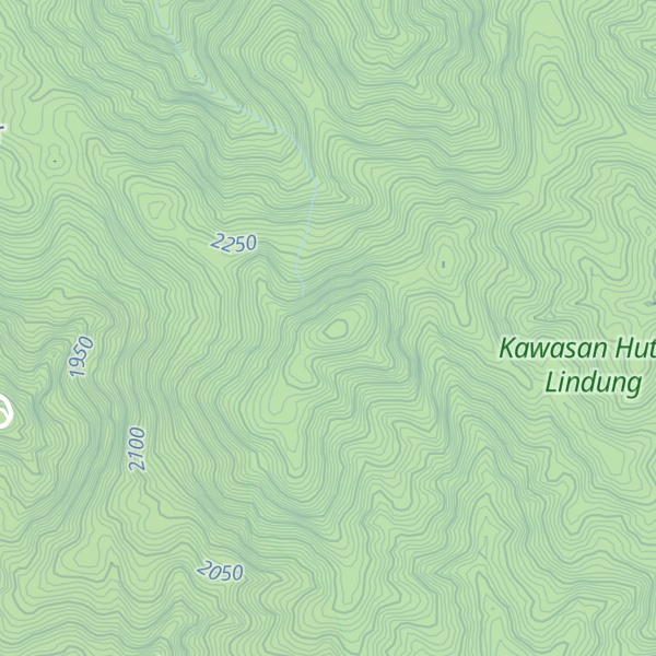 Map of Bur Jamur Tiga