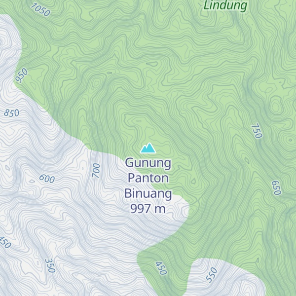 Map of Gunung Panton Binuang