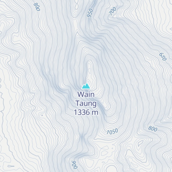 Map of Wain Taung