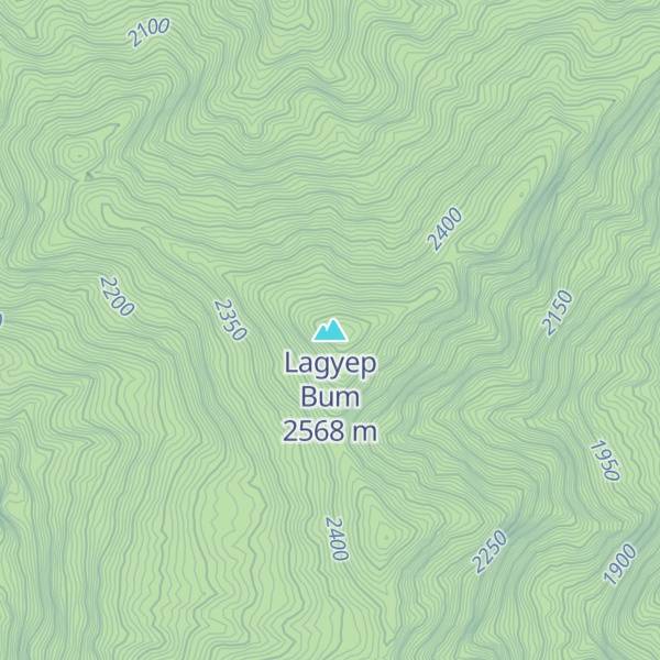 Map of Lagyep Bum