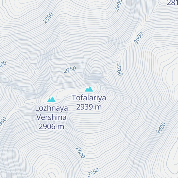 Map of Tofalariya