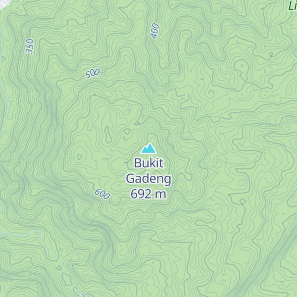 Map of Bukit Gadeng