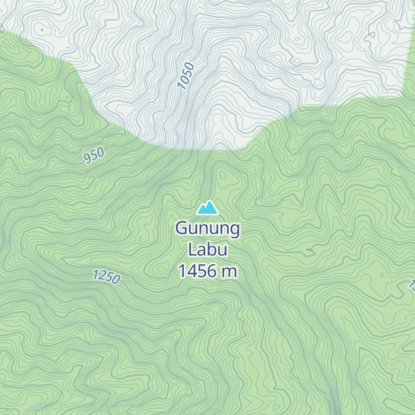 Map of Gunung Labu