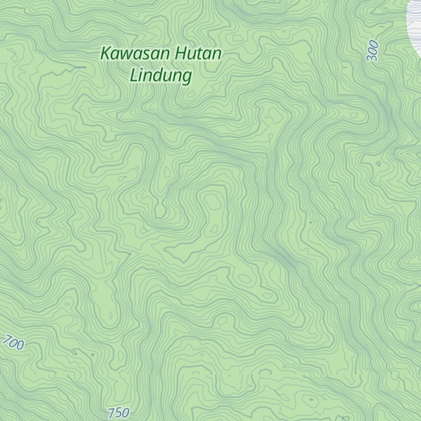 Map of Gunung Tanah Hitam