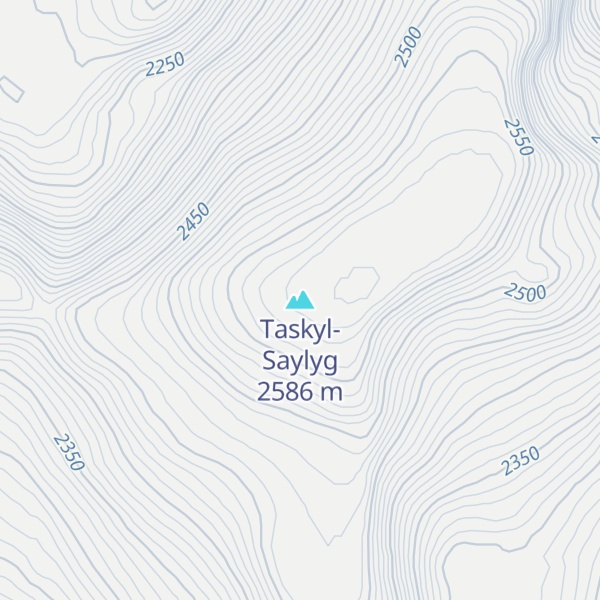 Map of Taskyl-Saylyg