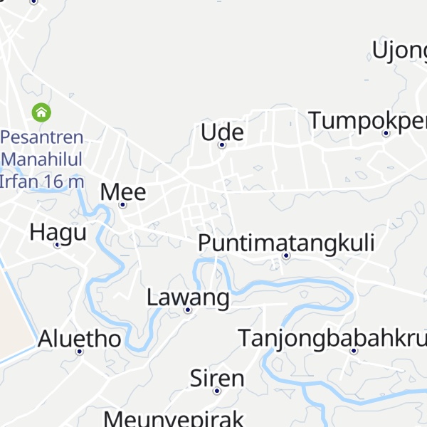 Map of PDF Ulya Dayah Babussalam
