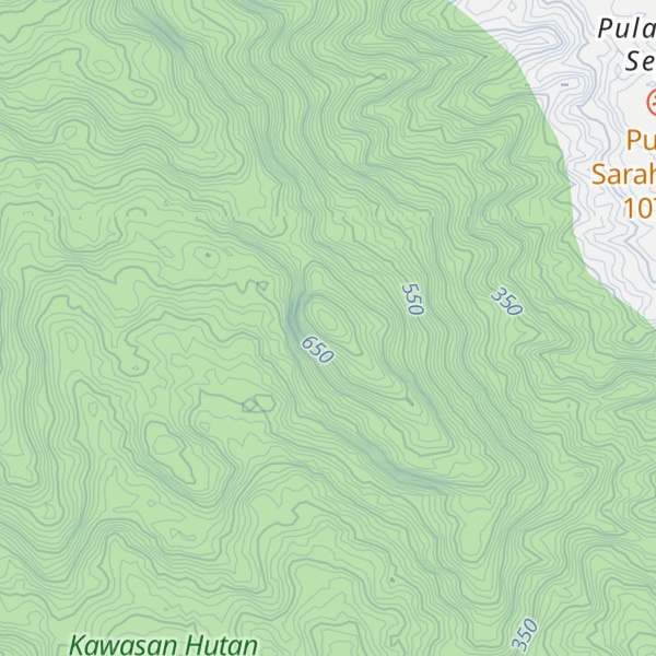 Map of Gunung Batu Putih