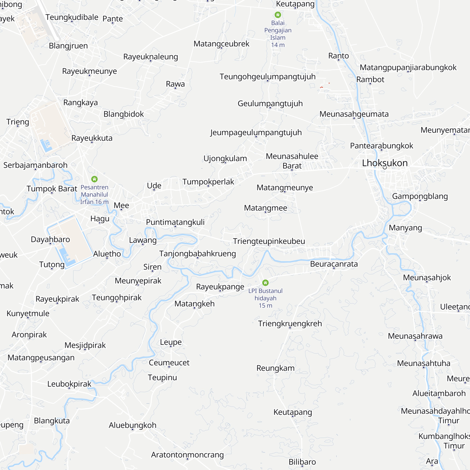 Dayah Babussalam Putri map