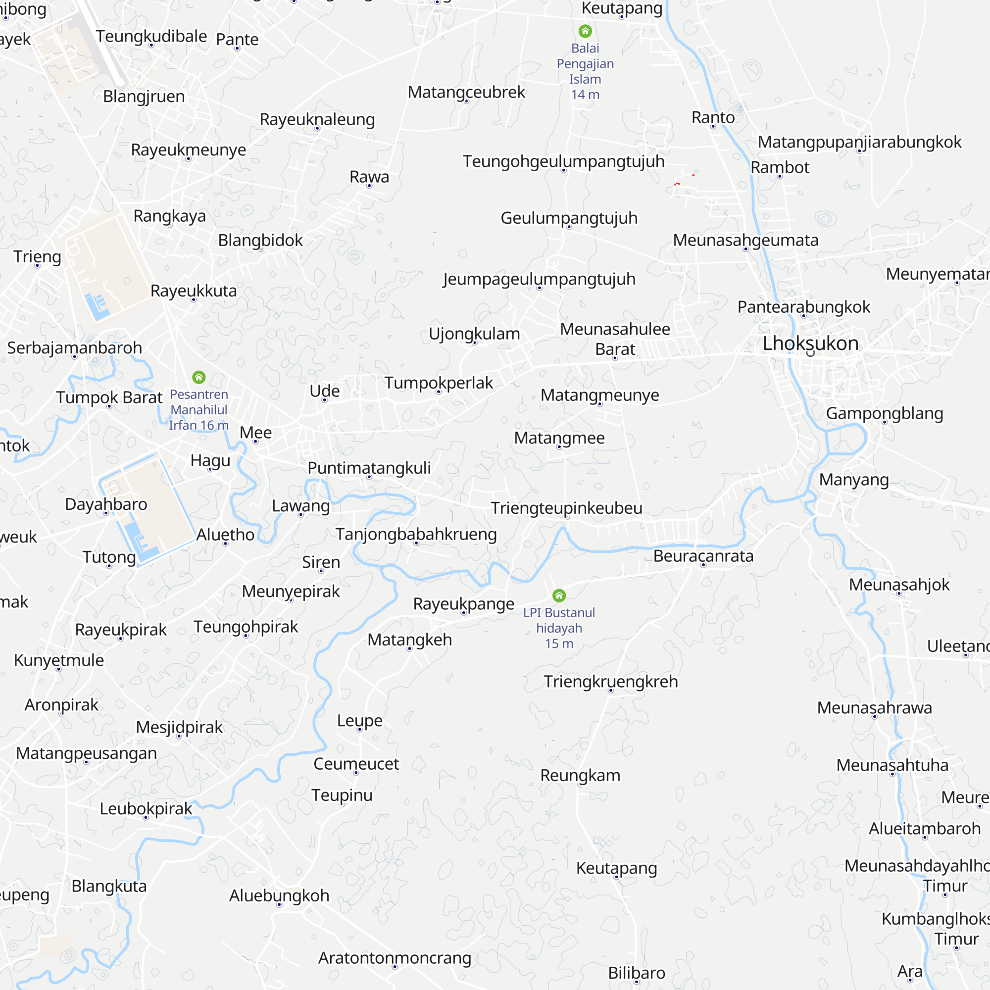 Dayah Babussalam Putri map