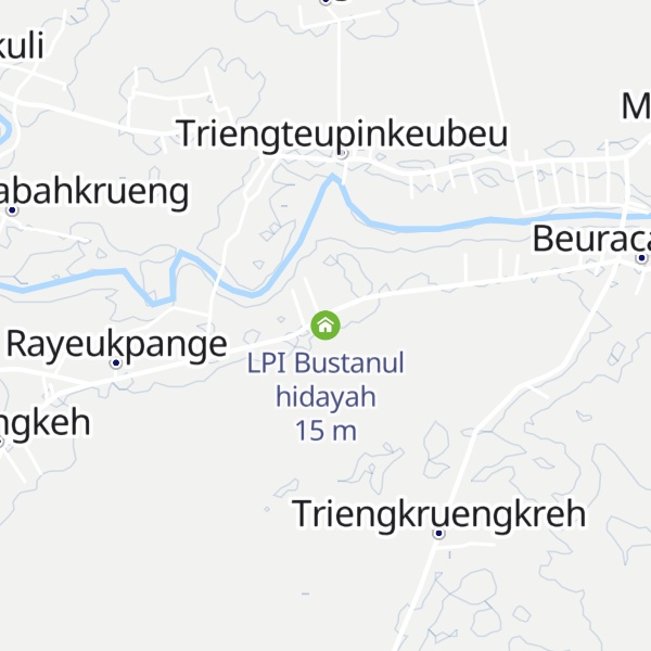 Map of LPI Bustanul hidayah