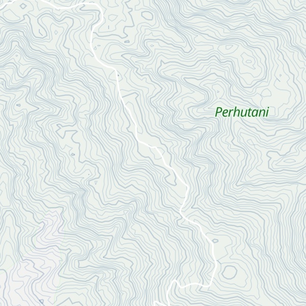 Map of Gunung Bidedari