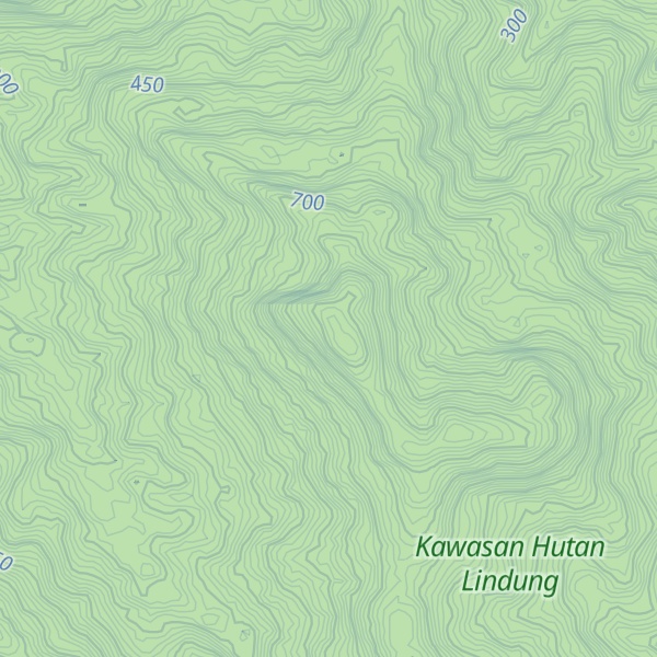 Map of Gunung Kukusan