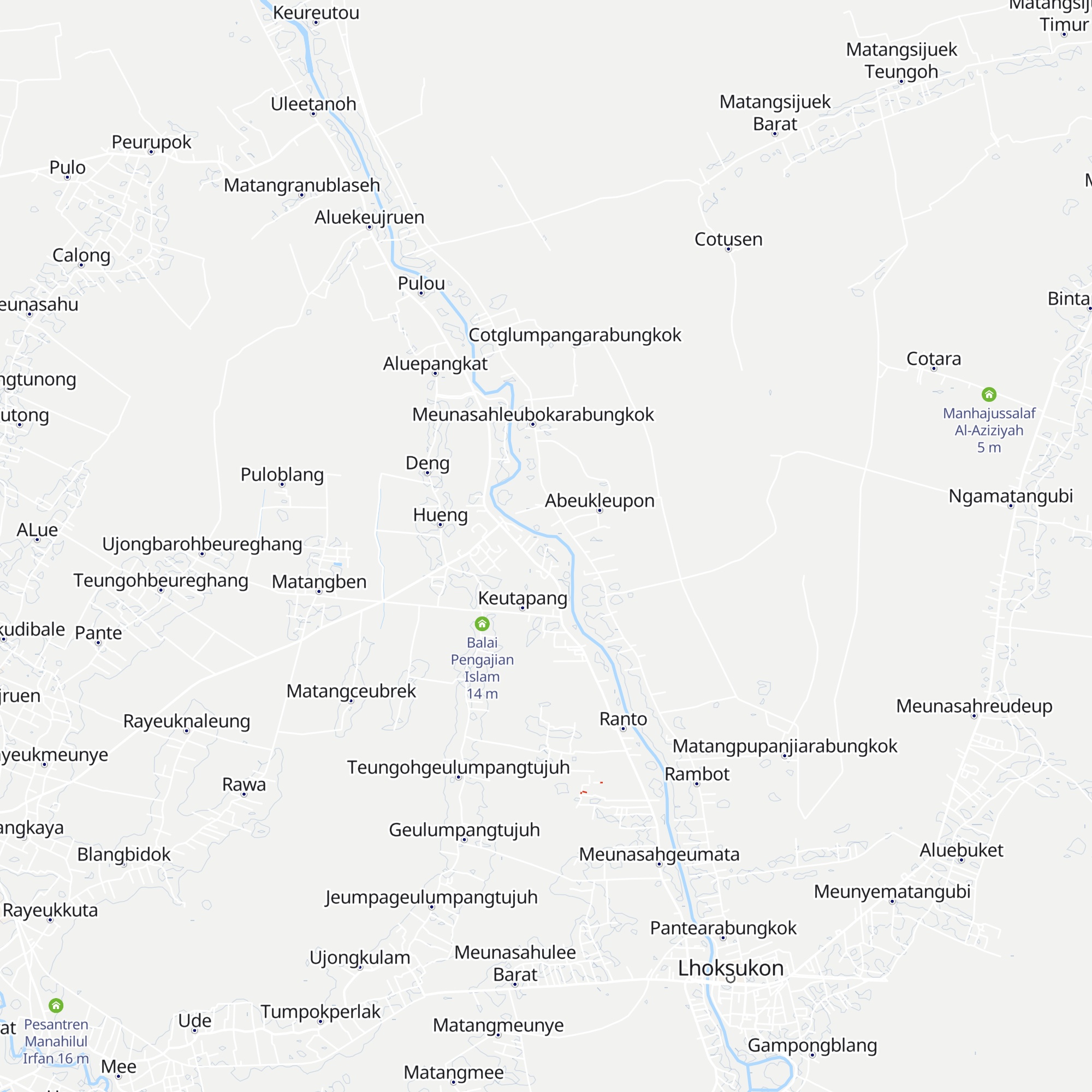 Dayah Keumaral Al-aziziah map