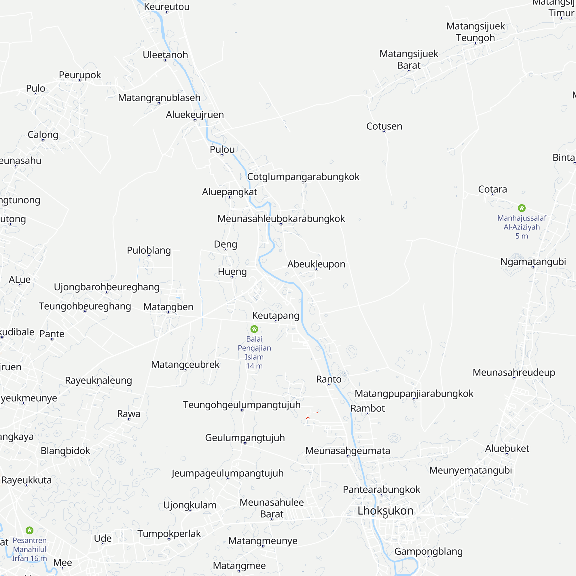 Dayah Keumaral Al-aziziah map
