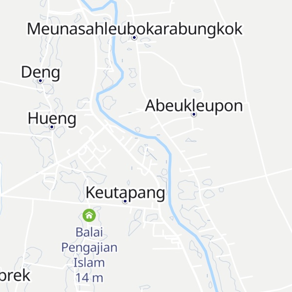 Map of Dayah Keumaral Al-aziziah