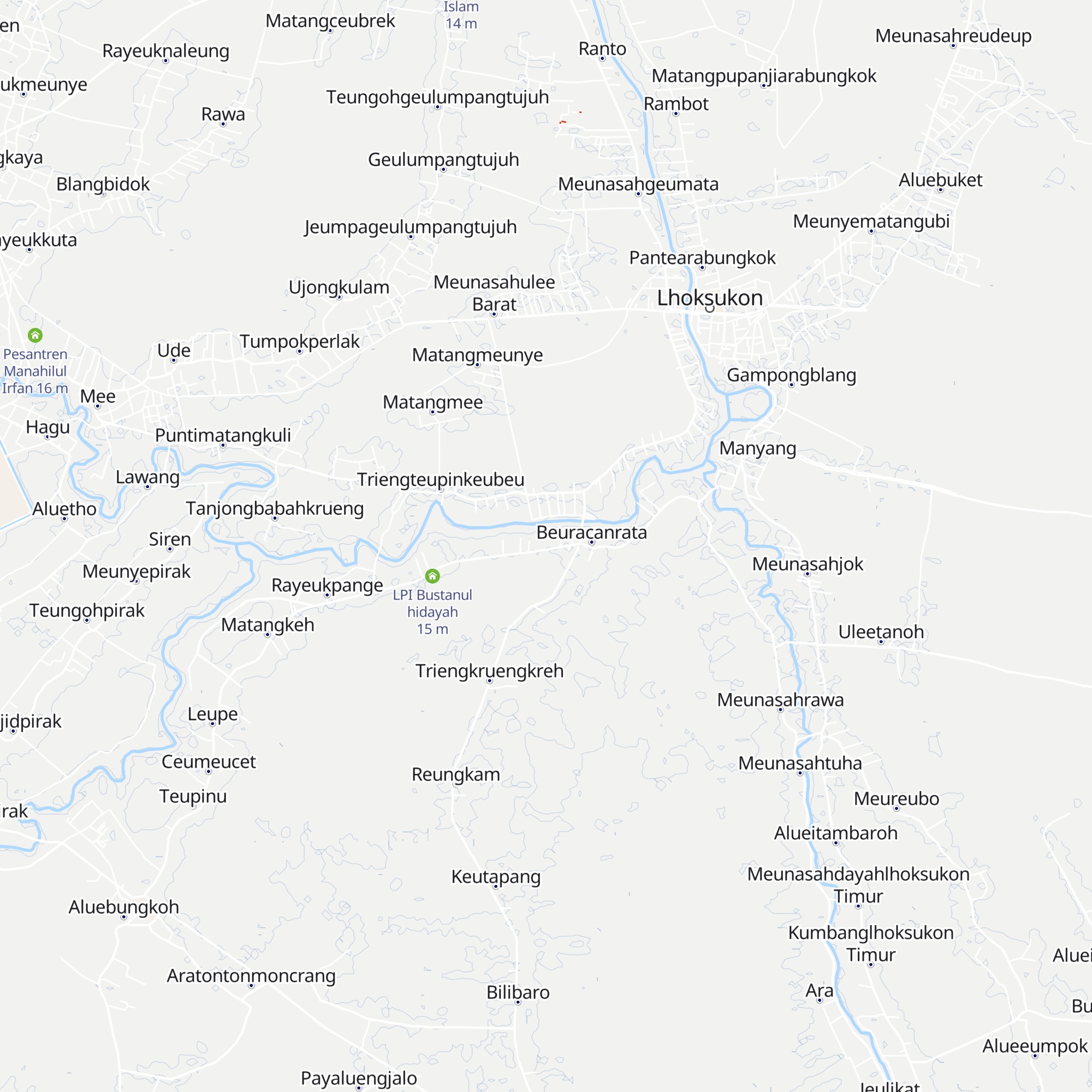 Dayah Darul Mutta`alimin map