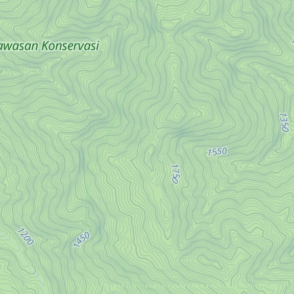 Map of Gunung Sawu