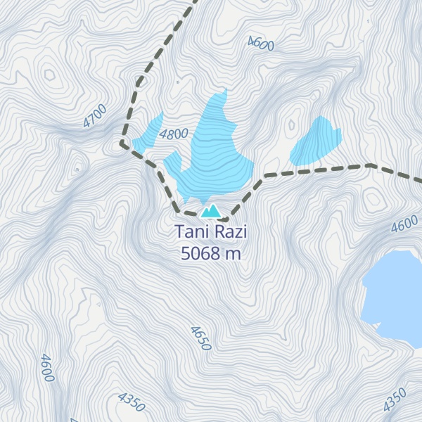 Map of Tani Razi