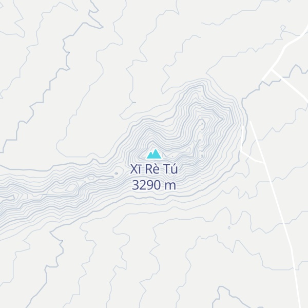Map of Xī Rè Tú
