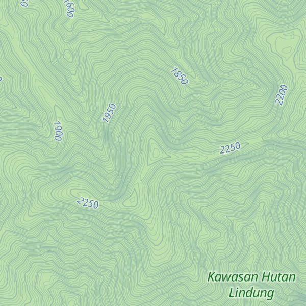 Map of Burni Gentingines