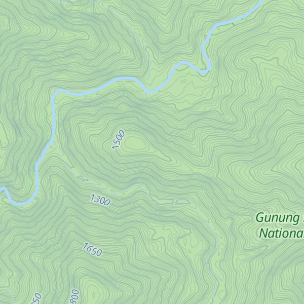 Map of Bur Jamur Atu