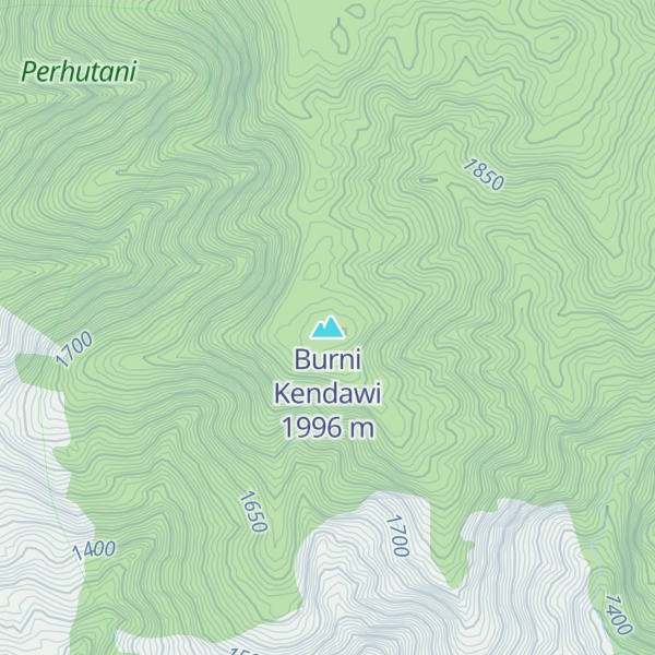 Map of Burni Kendawi