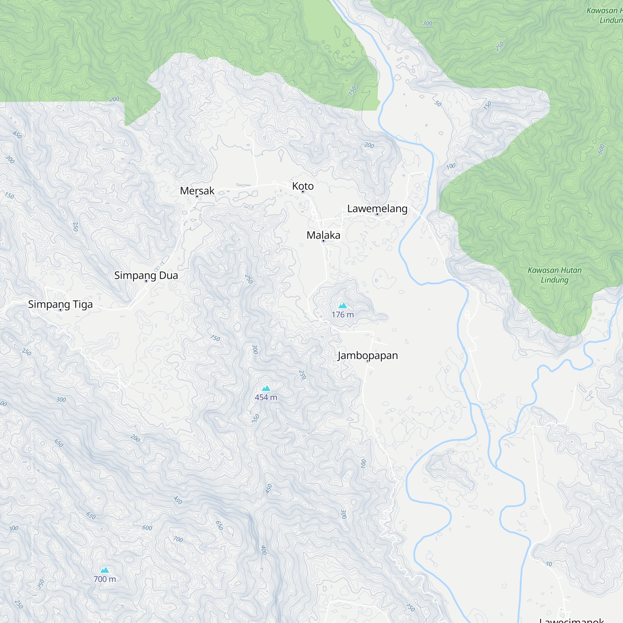 Cafe Bang Bakri map