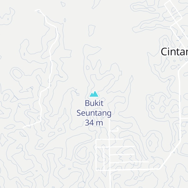 Map of Bukit Seuntang