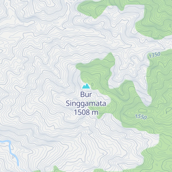 Map of Bur Singgamata