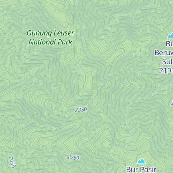 Map of Bur Kalanasan